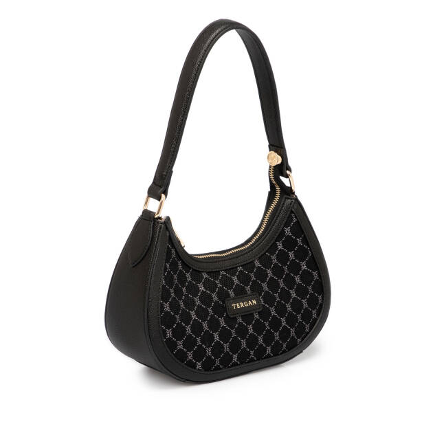Siyah Tekstil Kadın Omuz Çantası - S26Y1TWC0721-R0P - 2