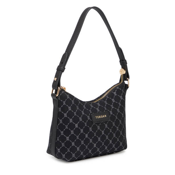 Siyah Tekstil Kadın Omuz Çantası - S26Y1TWC0722-R0P - 2