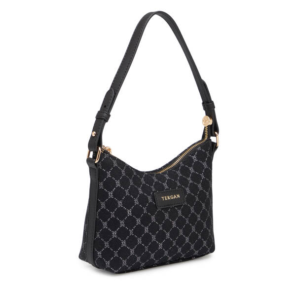 Siyah Tekstil Kadın Omuz Çantası - S26Y1TWC0722-R0P - 2