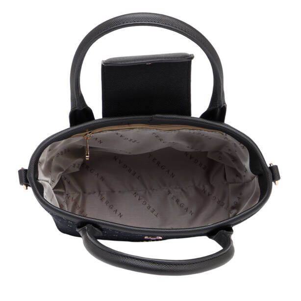 Siyah Tekstil Kadın Omuz Çantası - S26Y1TWC0723-R0P - 4