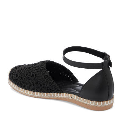 Siyah Tekstil Kadın Sandalet - K25Y1SN67862-I46 - 2