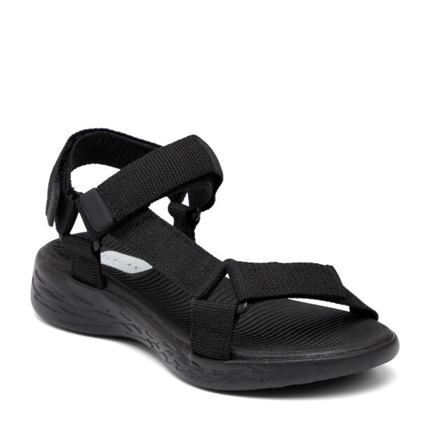 Siyah Tekstil Kadın Sandalet - K25Y1SN67866-I46 - 2