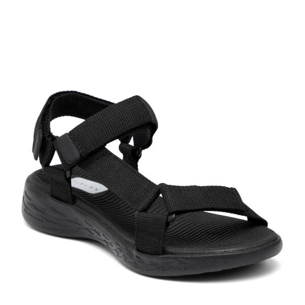 Siyah Tekstil Kadın Sandalet - K25Y1SN67866-I46 - 2