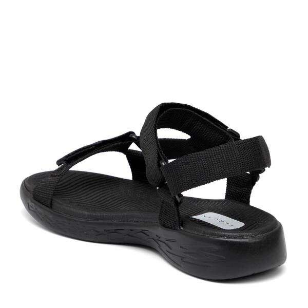 Siyah Tekstil Kadın Sandalet - K25Y1SN67866-I46 - 3
