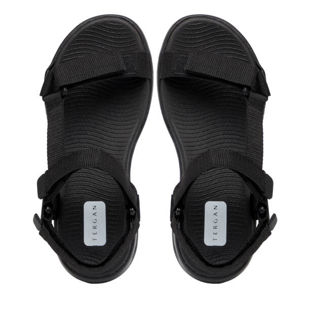 Siyah Tekstil Kadın Sandalet - K25Y1SN67866-I46 - 5