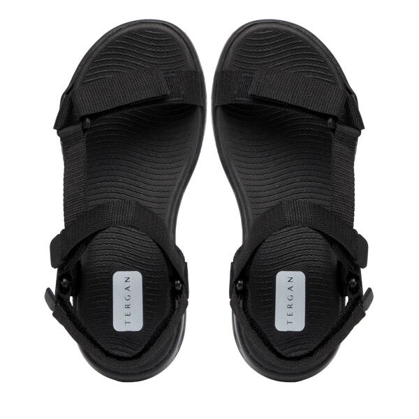 Siyah Tekstil Kadın Sandalet - K25Y1SN67866-I46 - 5