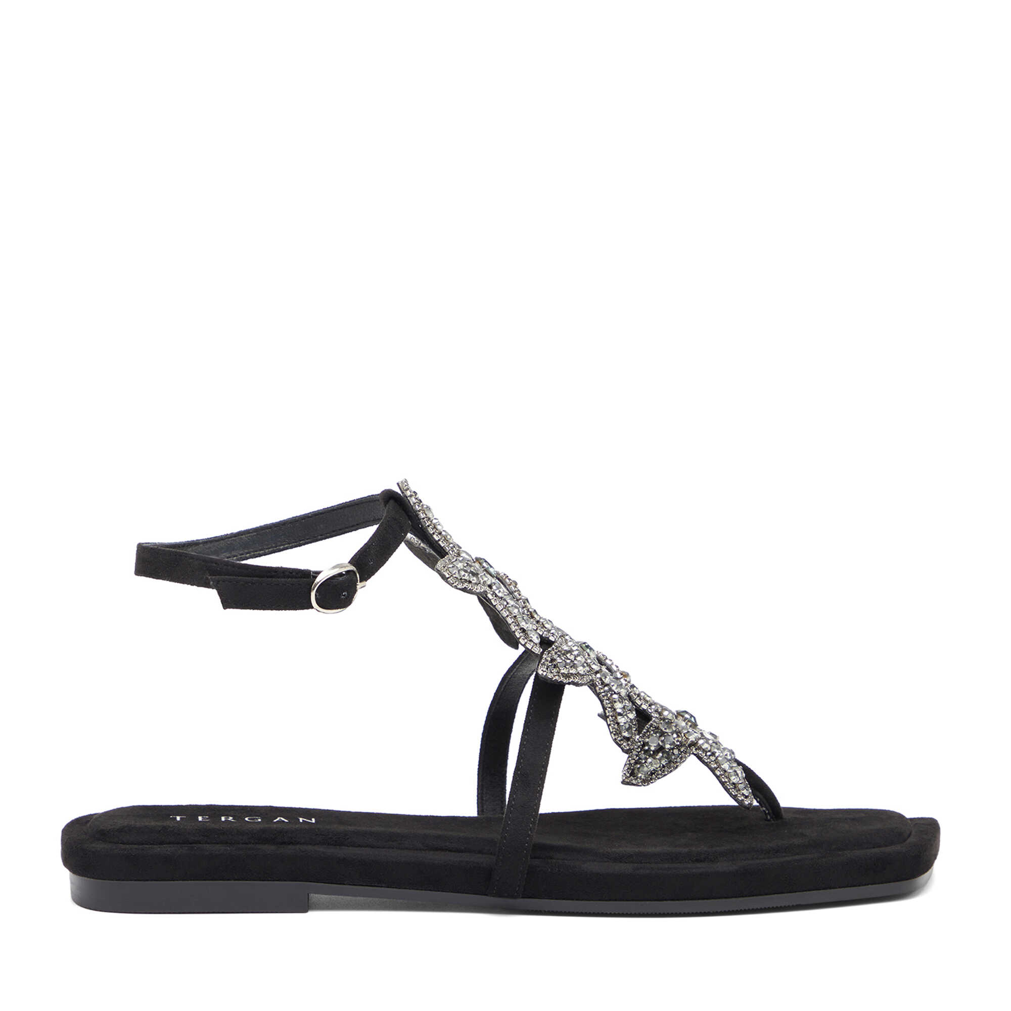 Siyah Tekstil Kadın Sandalet - K26Y1SN68729-I46