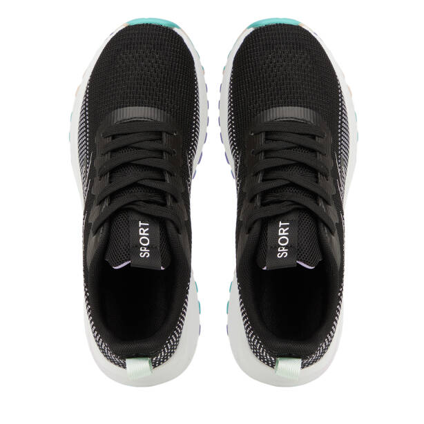 Siyah Tekstil Kadın Sneaker - K26I1AY68700-D62 - 5