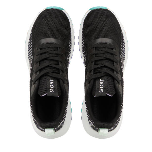 Siyah Tekstil Kadın Sneaker - K26I1AY68700-D62 - 5