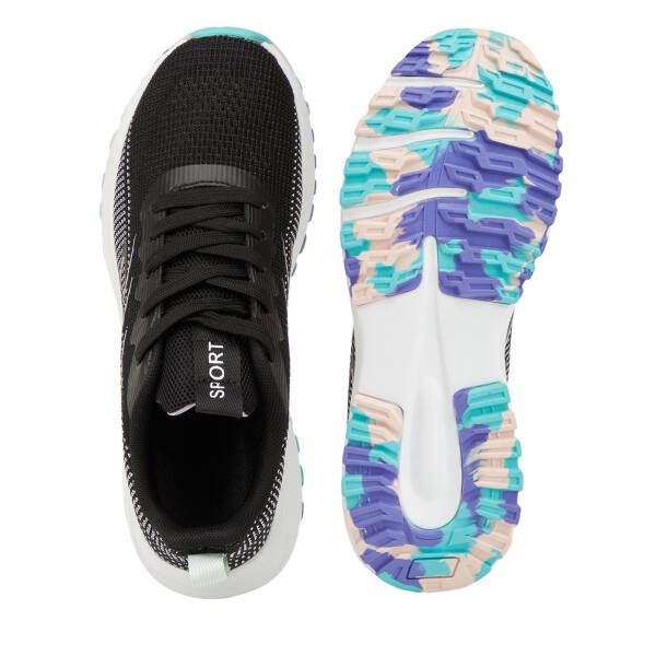 Siyah Tekstil Kadın Sneaker - K26I1AY68700-D62 - 6