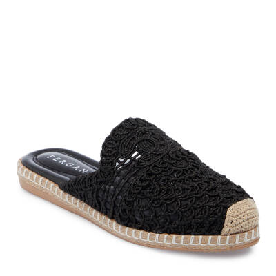 Siyah Tekstil Kadın Terlik - K25Y1TR67863-I46 