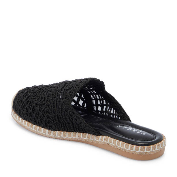 Siyah Tekstil Kadın Terlik - K25Y1TR67863-I46 - 3