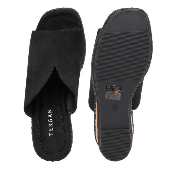 Siyah Tekstil Kadın Terlik - K26Y1TR68727-I46 - 6