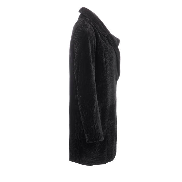 Siyah Tekstil - Kürk Kadın Deri Mont - K24KKM320452-R8X - 3