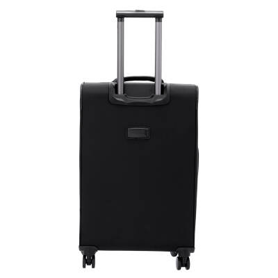 Siyah Tekstil Unisex Valiz - S1SC00047920-D62 - 4