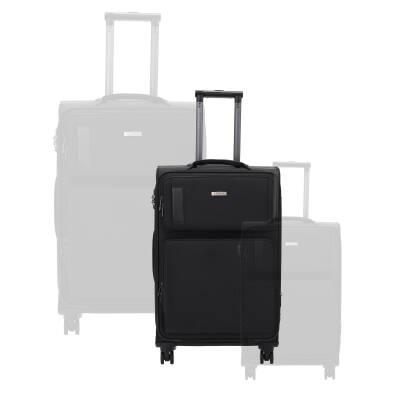 Siyah Tekstil Unisex Valiz - S1SC00047924-D62 - 6