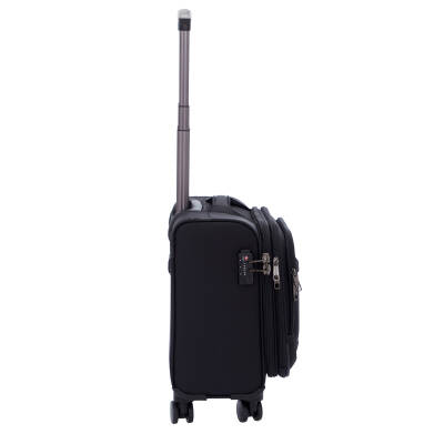 Siyah Tekstil Unisex Valiz - S1SC00048116-D62 - 3