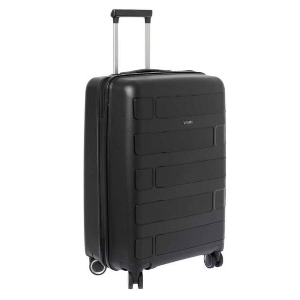 Siyah Unisex Büyük Boy Valiz - S1SC00047228-D62 - Tergan