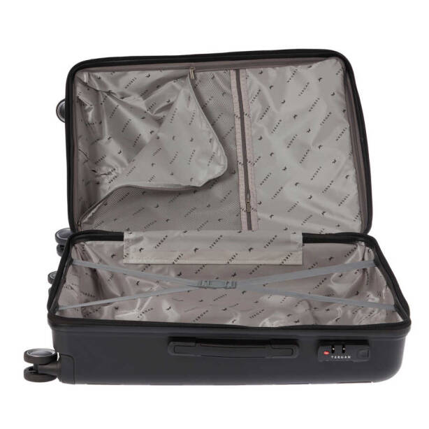 Siyah Unisex Büyük Boy Valiz - S1SC00047228-D62 - Tergan