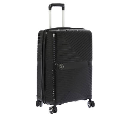 Siyah Unisex Büyük Boy Valiz - S1SC00047428-D62 - 2