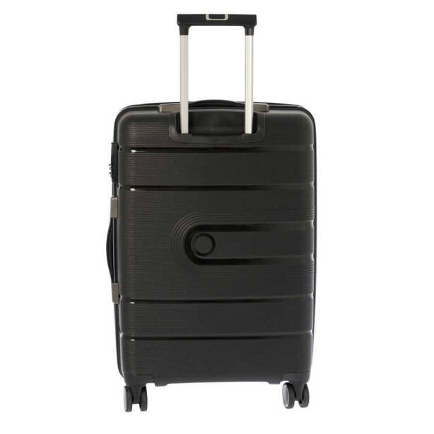 Siyah Unisex Büyük Boy Valiz - S1SC00047528-D62 - 4