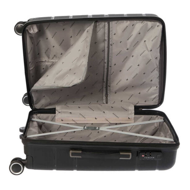 Siyah Unisex Büyük Boy Valiz - S1SC00047528-D62 - 5