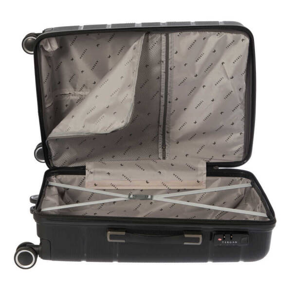 Siyah Unisex Büyük Boy Valiz - S1SC00047528-D62 - 5