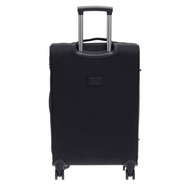 Siyah Unisex Büyük Boy Valiz - S1SC00047728-D62 - 4