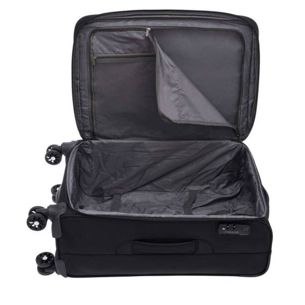 Siyah Unisex Büyük Boy Valiz - S1SC00047728-D62 - 5