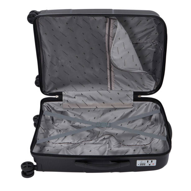 Siyah Unisex Büyük Boy Valiz - S1SC00047828-D62 - 5