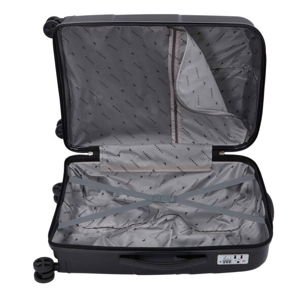 Siyah Unisex Büyük Boy Valiz - S1SC00047828-D62 - 5