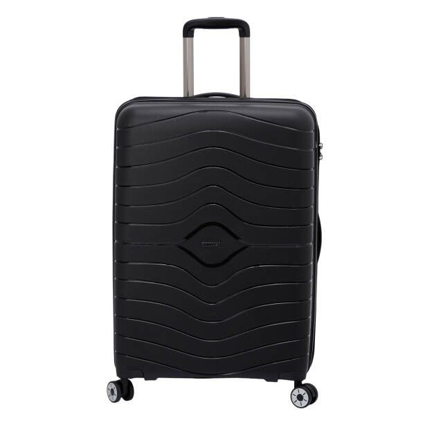 Siyah Unisex Büyük Boy Valiz - S1SC00048228-D62 