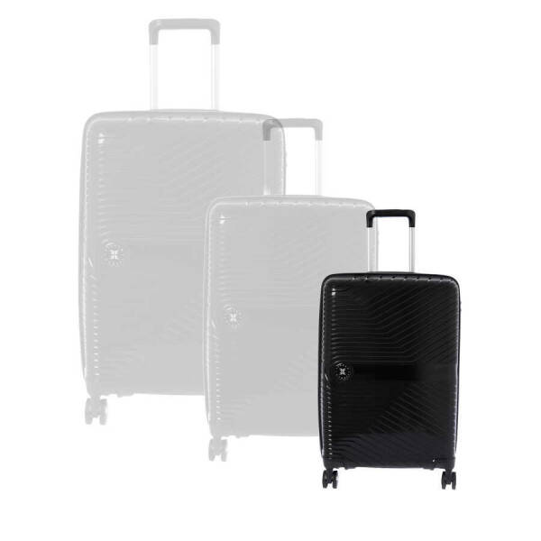 Siyah Unisex Kabin Boy Valiz - S1SC00047420-D62 - 6