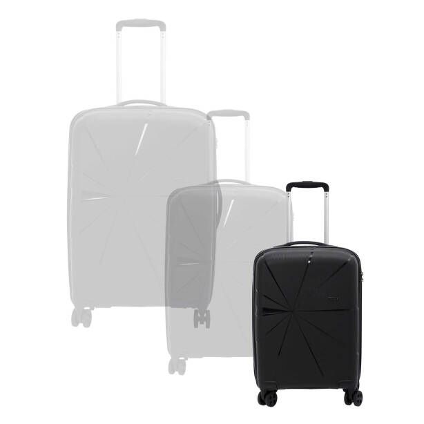 Siyah Unisex Kabin Boy Valiz - S1SC00047820-D62 - 6