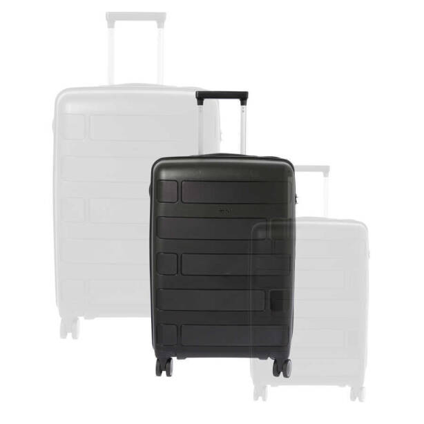 Siyah Unisex Orta Boy Valiz - S1SC00047224-D62 - 6