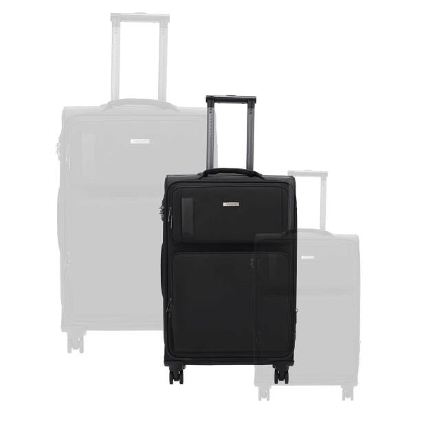 Siyah Unisex Orta Boy Valiz - S1SC00047924-D62 - 6