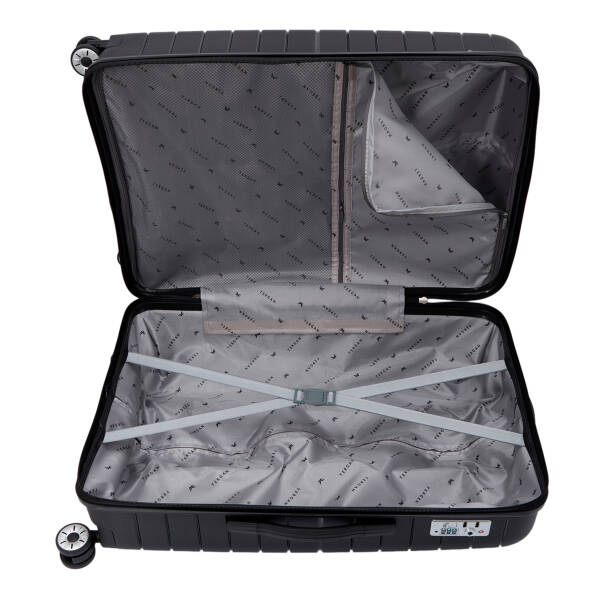 Siyah Unisex Orta Boy Valiz - S1SC00048224-D62 - 5