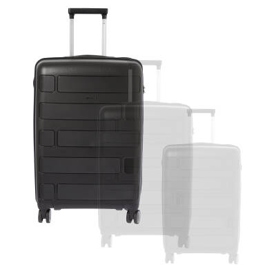 Siyah Unisex Valiz - S1SC00047228-D62 - 6