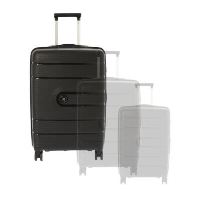 Siyah Unisex Valiz - S1SC00047528-D62 - 6