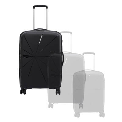 Siyah Unisex Valiz - S1SC00047828-D62 - 6