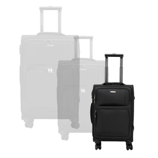Siyah Unisex Valiz - S1SC00048420-D62 - 6