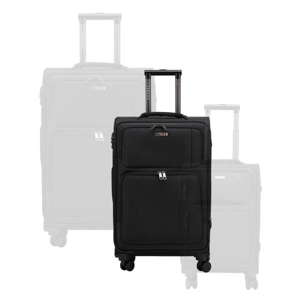 Siyah Unisex Valiz - S1SC00048424-D62 - 6