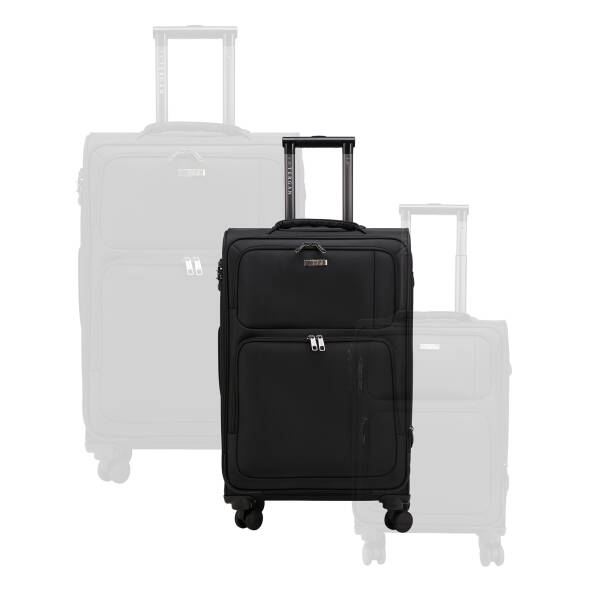 Siyah Unisex Valiz - S1SC00048424-D62 - 6