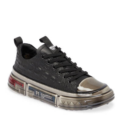 Siyah Vegan Erkek Sneaker - E25I1AY57184-O3C - 1