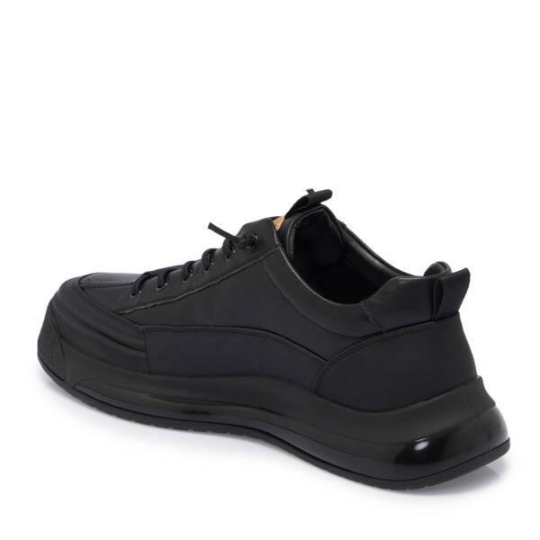 Siyah Vegan Erkek Sneaker - E25S1AY57397-D62 - 2