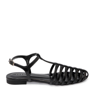 Siyah Vegan Kadın Sandalet - K24Y1SN67086-O3C - 3