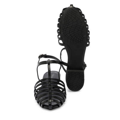 Siyah Vegan Kadın Sandalet - K24Y1SN67086-O3C - 4