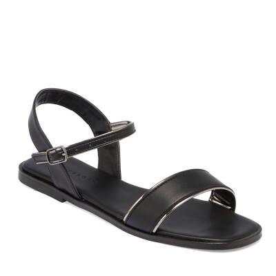 Siyah Vegan Kadın Sandalet - K24Y1SN67091-O3C 