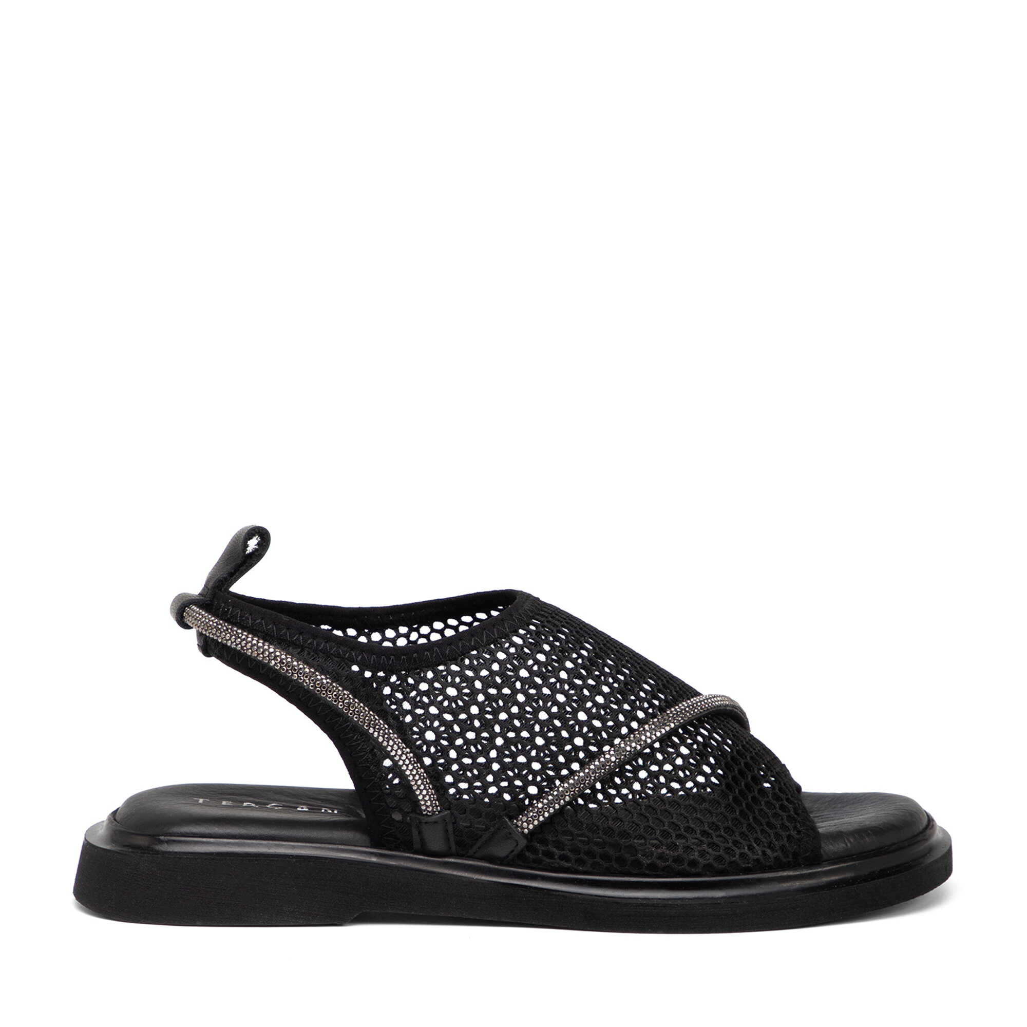 Siyah Vegan Kadın Sandalet - K25Y1SN67956-Q0V