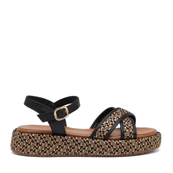 Siyah Vegan Kadın Sandalet - K26Y1SN68721-O3C - 1